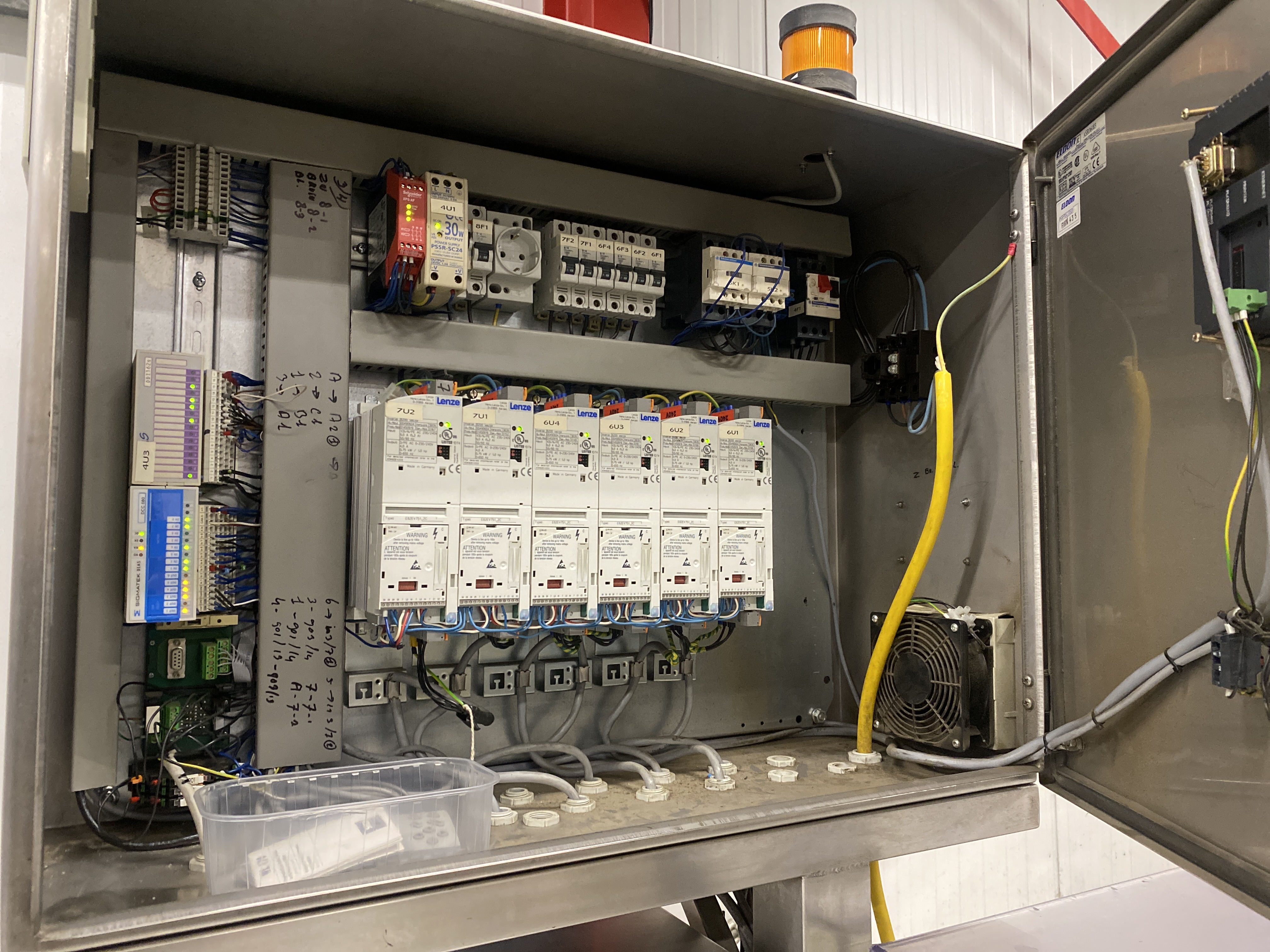 Used Record Scorpion MD flowpacker with Automotion automatic infeed