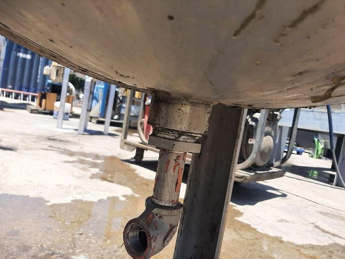 Used Tank, 50 Gallon, 316 S/st, 60 PSI, CE Howard #S744707