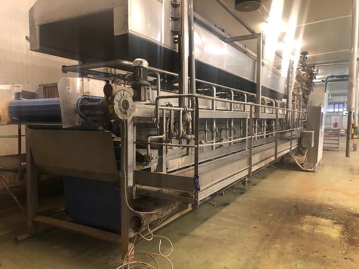 Used Blanszownik taśmowy wodno-parowy "Turatti"