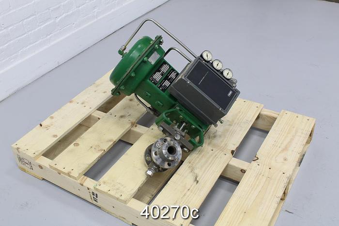 Used Fisher V150 1" Vee Ball Control Valve #40270