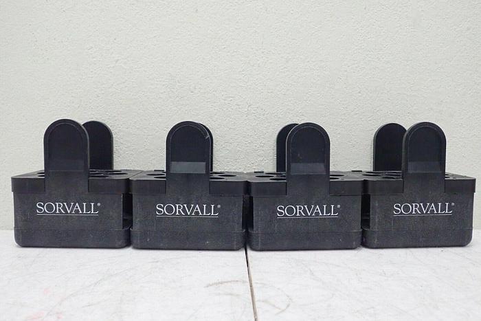 Used Set of 4 Sorvall 00884 Centrifuge Swing Rotor Bucket Inserts 689192513927