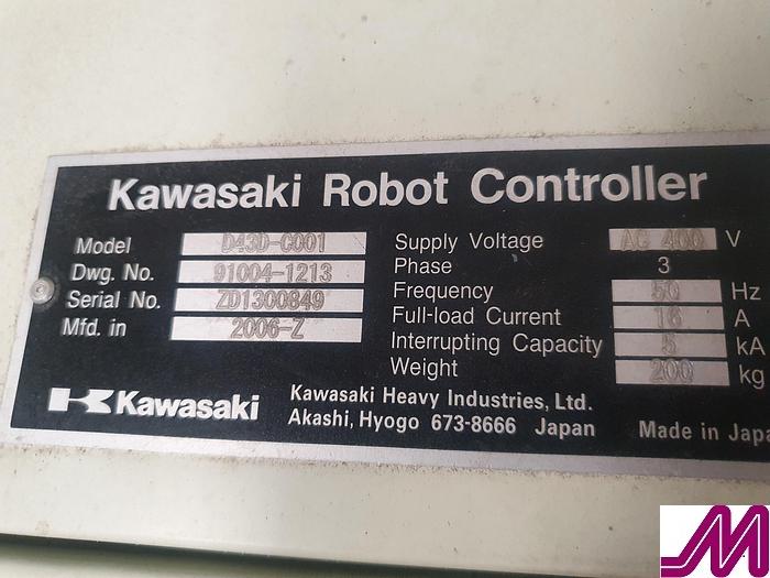 Used 2006 Kawasaki ZD130-S Robot