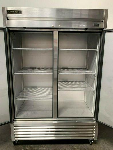 Used True T-49-HC Two-Door Commercial Refrigerator w/ Hydrocarbon refrigerant Ft 115V