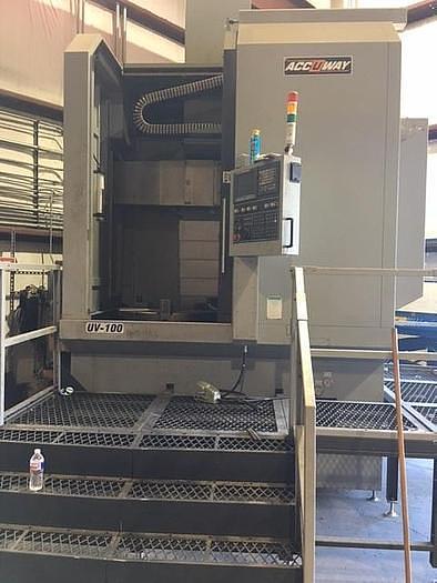 Used 2013 Accuway UV-100-ATC CNC Vertical Turning Center