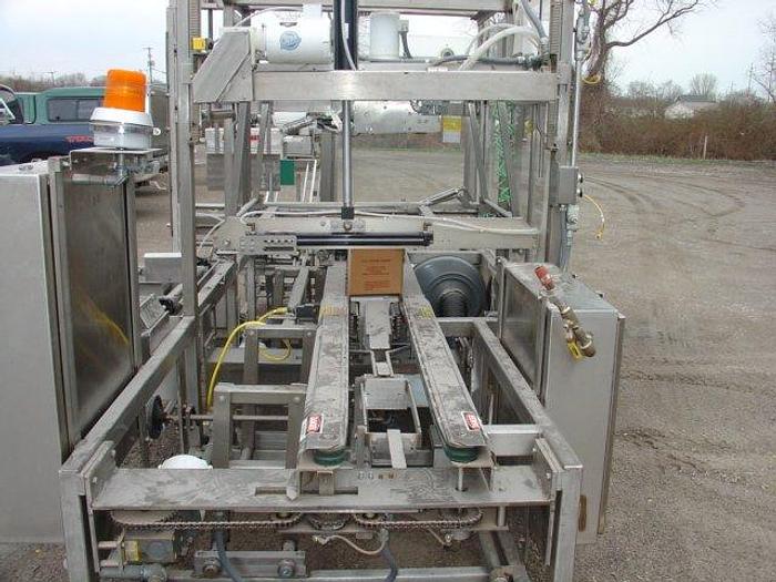 Used K & R Polybag Inserter System w/Integrated Case Erector