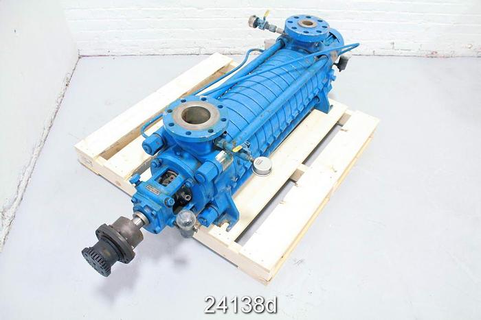 Used Sulzer Weise MC 50-15 Mc 50 -15 Pump, 255 Gpm, 3700 Ft Head, 3600 Rpm #24138