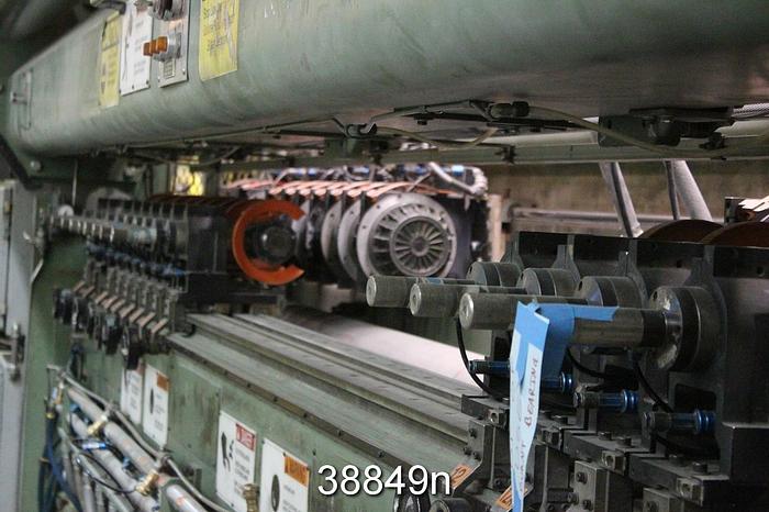 Used Beloit SFM Slitter Rewinder, 7500 Fpm, 90" Max Unwind Diameter, 60" Rewind #38849