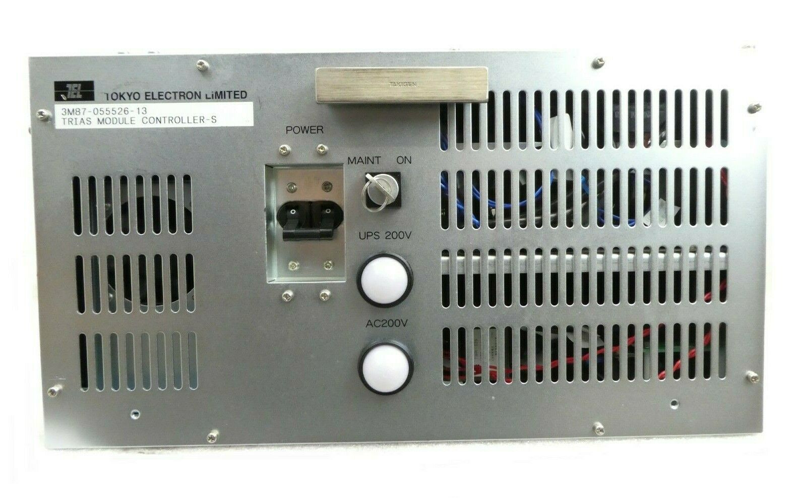 Used TEL Tokyo Electron 3M87-055471-11 Trias Module Controller-S 3M80-002347-11 Spare