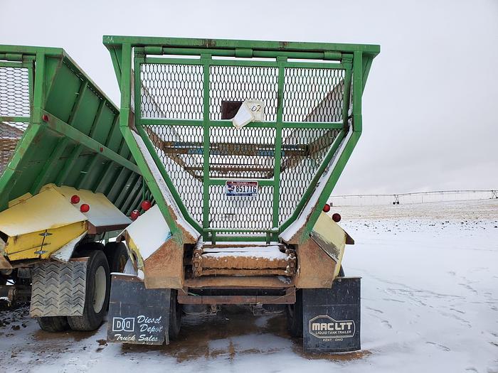 Used 34' Orco Chain Floor Trailer - Used for Beets