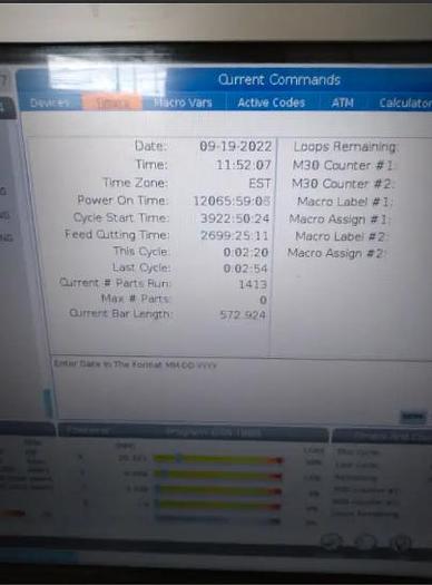 Used 2019 HAAS ST-20Y CNC Turning Center with Y-Axis/Live Tooling/Bar Feeder