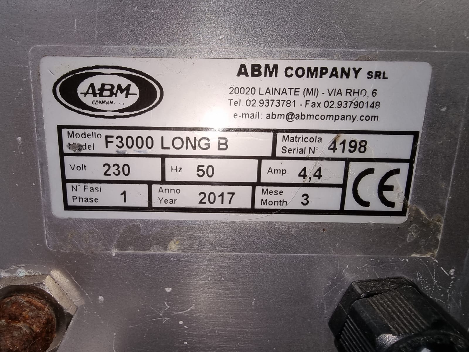 Used ABM F300 Burger & Cookie Former