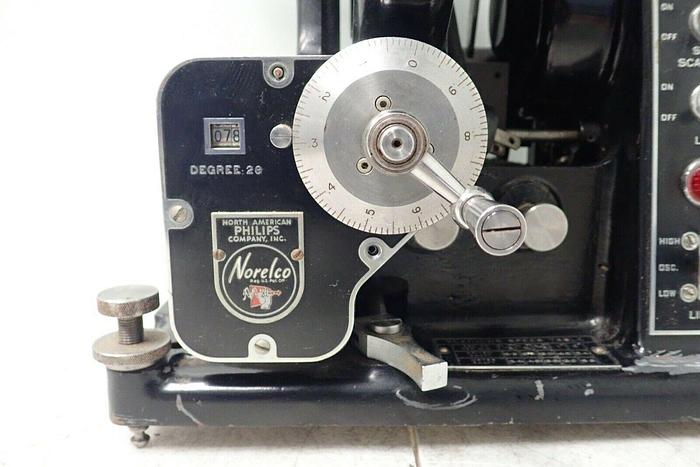 Used North American Philips Type 42202 Norelco Diffractor Geiger Counter Goniometer