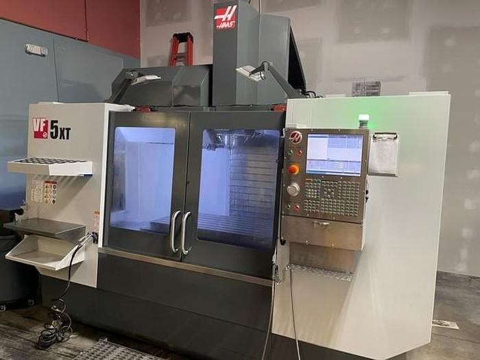 Used 2018 HAAS VF-5XT 4-Axis CNC Vertical Machining Center