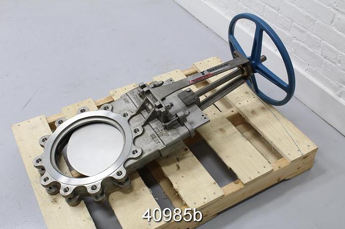 Unused Dezurik 10" Hand Operated Knife Gate Valve #40985
