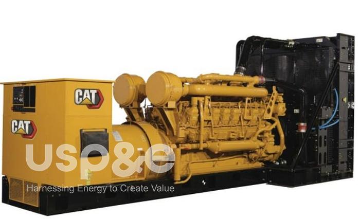 Used 1.6 MW 2020 New Caterpillar 3516B Diesel Generator Sets