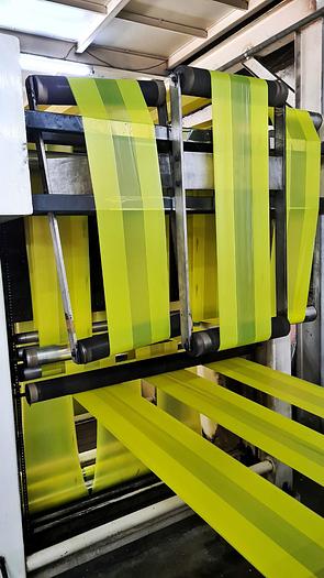 Used SALDOFLEX MODULA S 1100 servo  - (DPE, HDPE, BIO , LLDPE) t shirt bag , handle bag