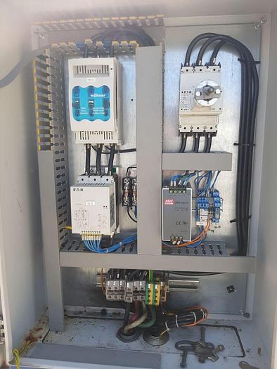 Used Extruder, 11.25" Dia, C/st, DB Technologies, Hydraulic #S744539