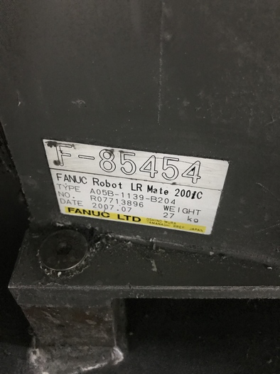 Used ACME POLISHING CELL WITH LR MATE 200iC ROBOT R30iA
