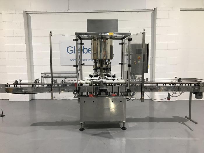 Used King CS120 8 Head Screw Capper