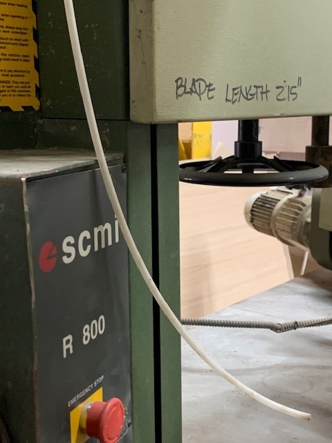 Used SCM R800 Resaw