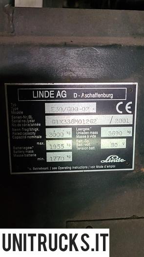 Usata 2002 LINDE E30-600