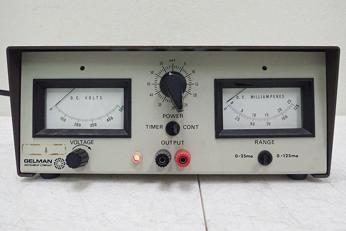 Used Gelman Instrument Company Model 38206 Power Supply