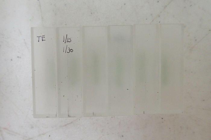 Used Beckman-Coulter PN 596492 Optical Glass Cuvettes - Set of Six 10mm