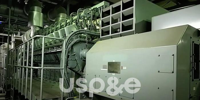 Used 5.7 MW 2004 Used Niigata 18V22AG Natural Gas Generator Sets