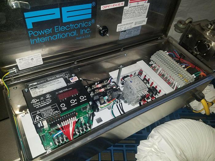 1000 Lb Carpenter Crane Hoist Lift Stainless Steel Food Clean Room Pharmaceutical Watch Video!