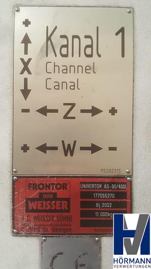 Gebraucht 2002 Weisser Univertor AS 400L