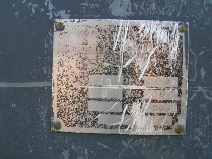Used Filter, P&F, 12" x 12", Alfa Laval, C/st, 10 Plates, A #C744013