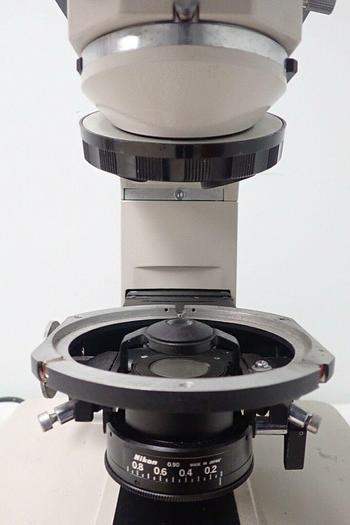 Used Nikon Biophot Trinocular Microscope