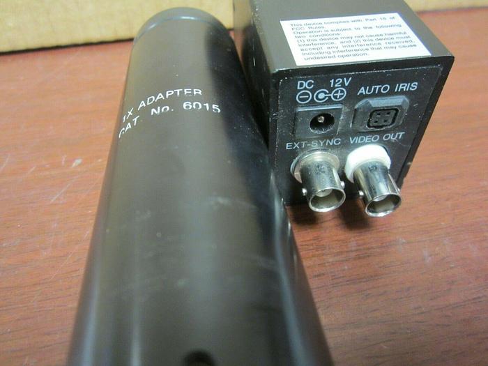 Used Navitar ZOOM 6000 II Fine Focus Imaging Lens 6232, 6010, 6015 + Techniquip MM-8