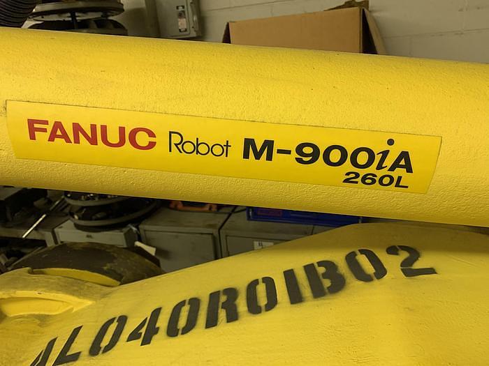 Used 2010 FANUC M900iA/260L 6 AXIS CNC ROBOT WITH R30iA CONTROLLER