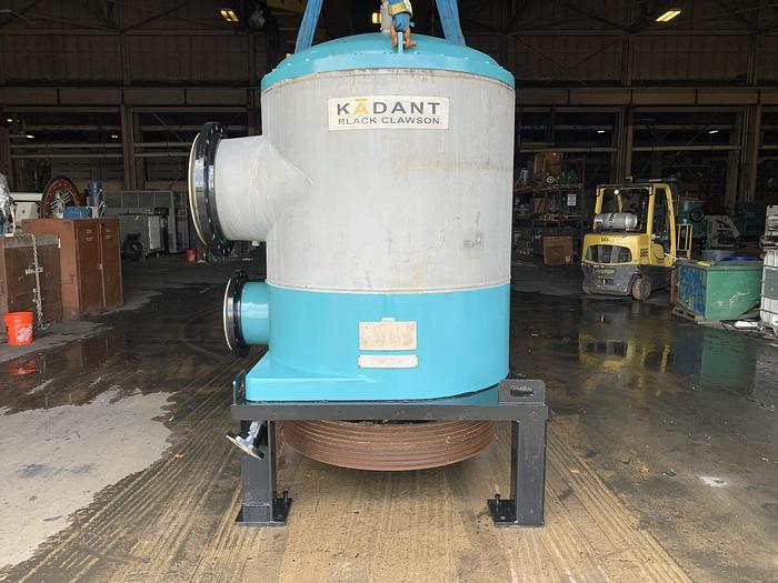 Used BLACK CLAWSON UV-600 PRESSURE SCREEN STAINLESS STEEL, SLOTTED BASKET PENDING JA