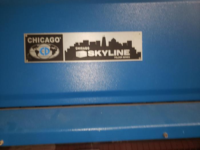 Used 2017 CHICAGO BLANKET FOLDER WITH STACKER