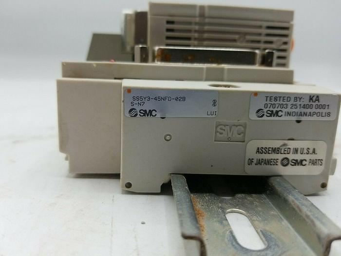 Used Smc SS5Y3-45NFD-02B-S-N7, SY3140R-5FU