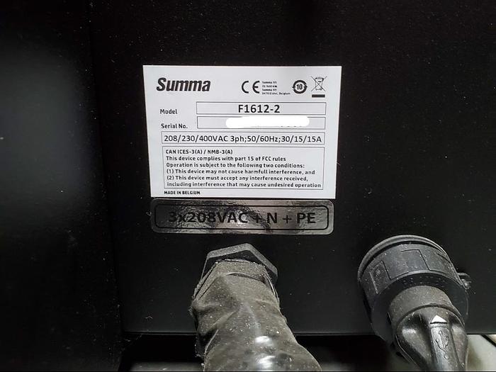 Used 2019 Summa F1612-2