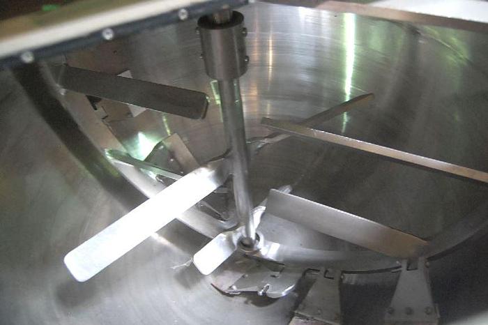 Used 100 GALLON HAMILTON DOUBLE MOTION KETTLE - S/S - JACKETED