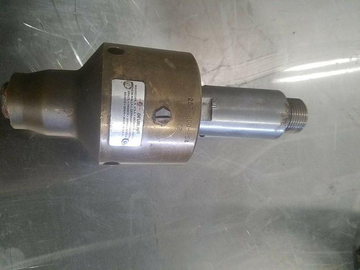 Used Deublin 257 000 264 Rotary Union Pneumatic Rotating Air Valve