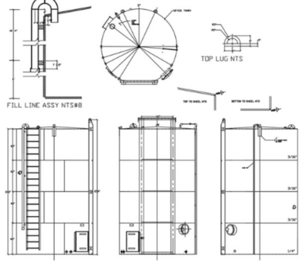 400 BBL New Skidded Vertical Tanks
