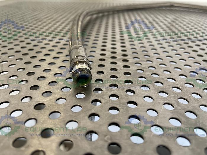 Used 36" Stainless Steel Braided Hose  w/ 1/2" Threaded Fitting