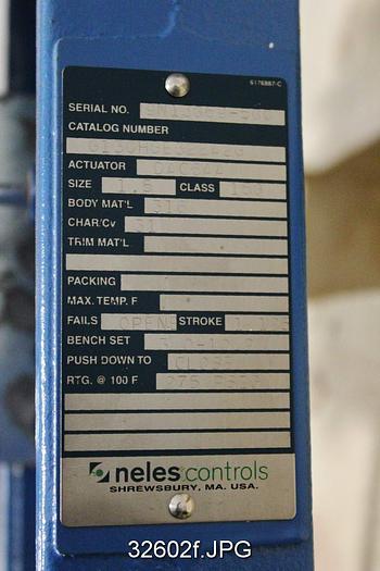 Unused Neles G130HGE32EA2G 1.5" Globe Valve #32602