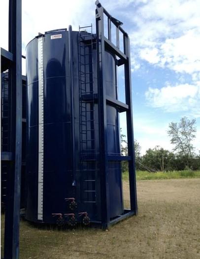 400BBL Skidded Vertical Tanks (New)