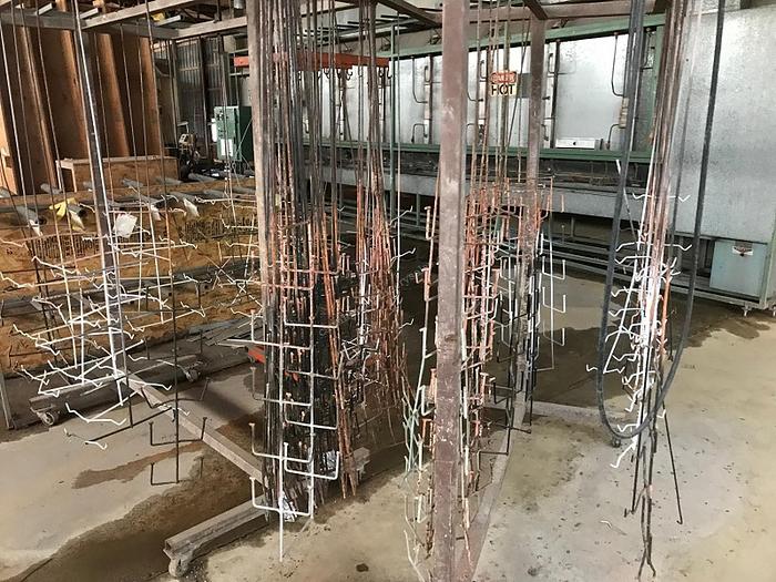 Used Complete Operation Powder Coating Room