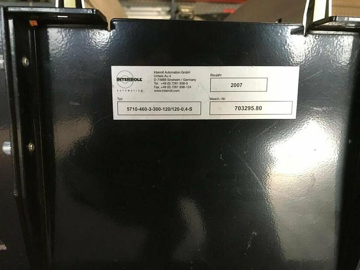 Gebraucht INTERROLL Einschleuser Ausschleuser Hubumsetzer RM8731 5710-460-3-300-120/120-0,4-5