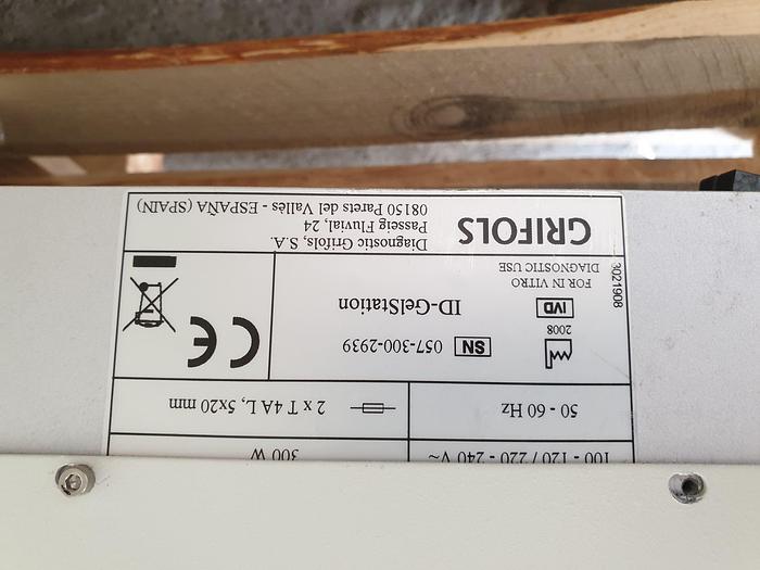 Used Diamed ID-Gelstation Plus Analyzer