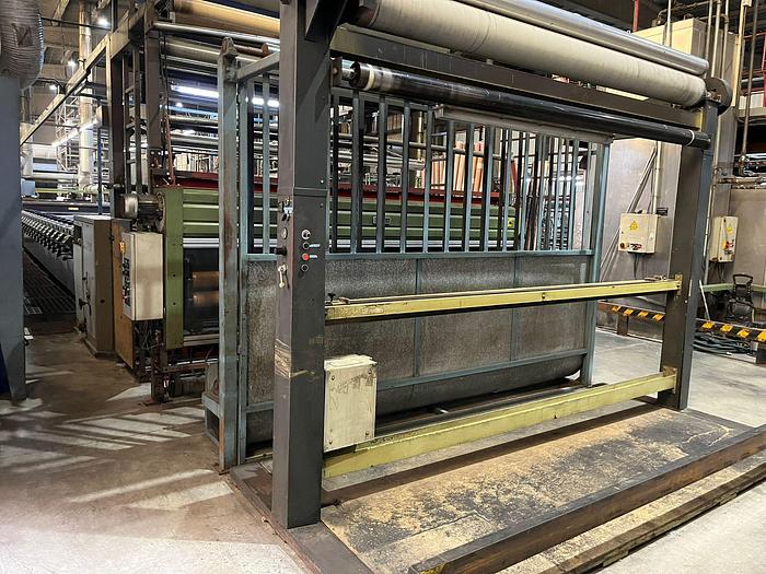 Used BUSER ROTARY PRINTING machine year 1993 working width 3200 mm