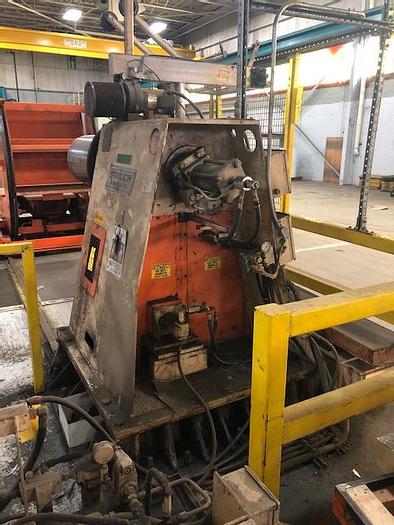 Used 20,000 LB x 48" WIDE STIRLICH MOTORIZED UNCOILER