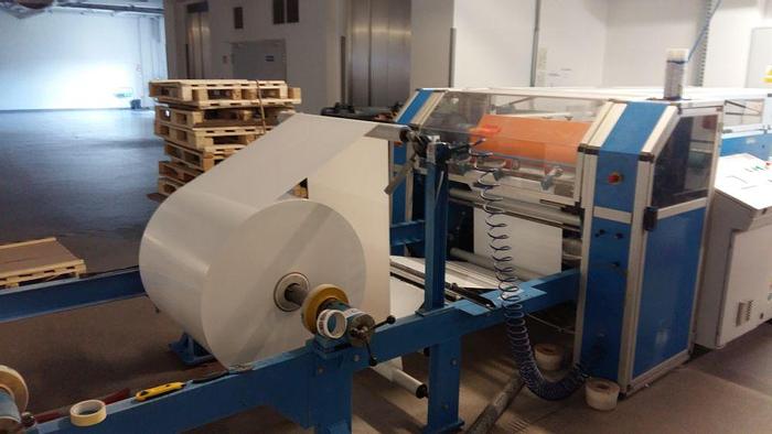 Used 40" (1.01M) CAVALLERI MODEL CT12 SYNCRO ROTARY SHEETER MFG. 2010